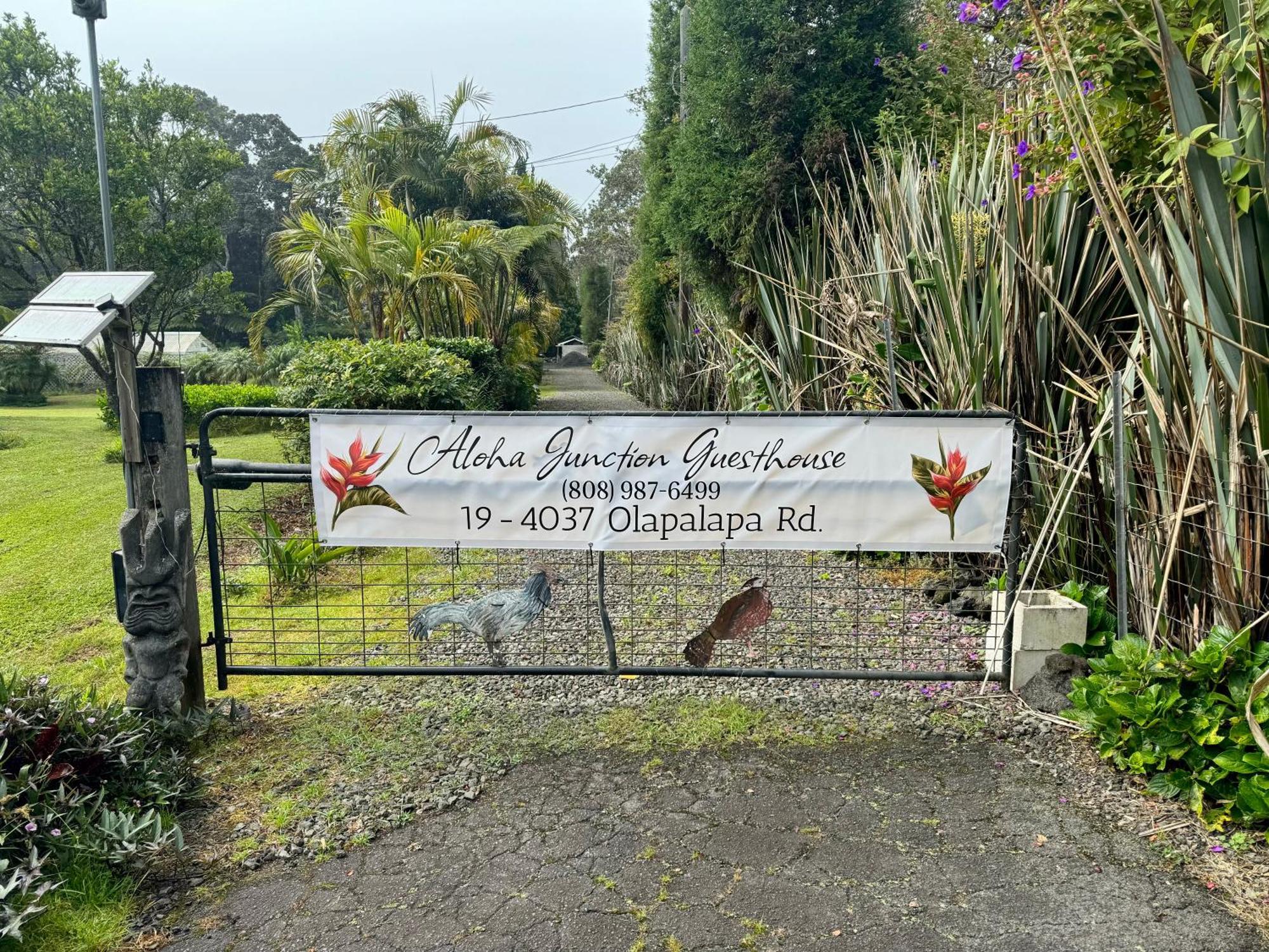 Aloha Junction Bed And Breakfast -Minutes Away From Hawaii Volcanoes National Park Exteriör bild